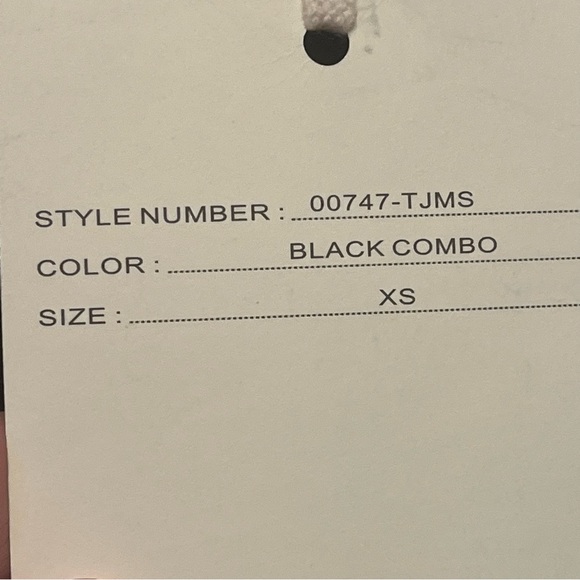 Marled Black Crew Neck Sweater Heart Rhinestones Size XSmall NWT - Picture 6 of 9